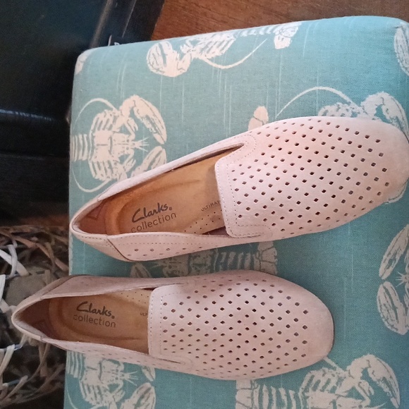 Clarks juliet hayes loafer flats suede❤️ - Picture 2 of 10